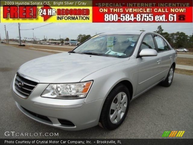 2009 Hyundai Sonata GLS in Bright Silver