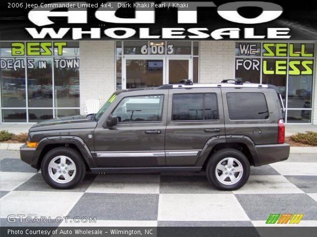 2006 Jeep Commander Limited 4x4 in Dark Khaki Pearl