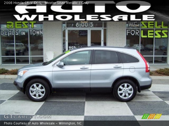 2008 Honda CR-V EX-L in Whistler Silver Metallic