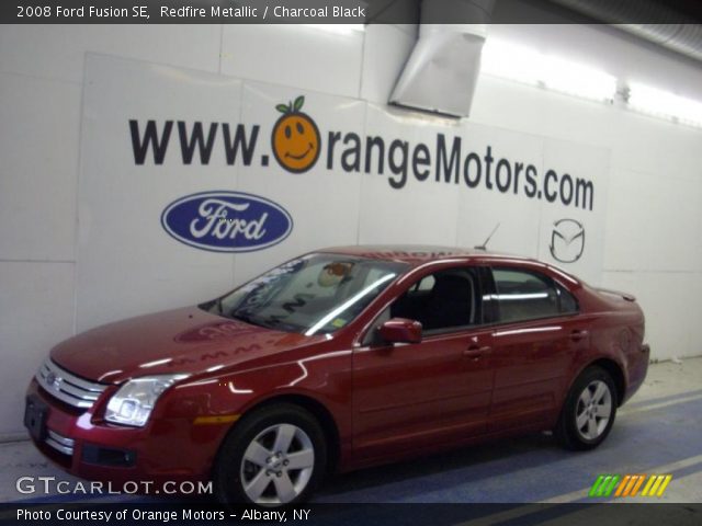 2008 Ford Fusion SE in Redfire Metallic