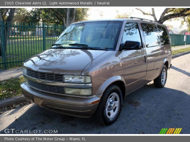 2003 Chevrolet Astro LS in Light Autmnwood Metallic