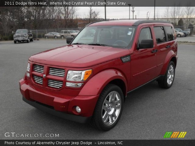 2011 Dodge Nitro Heat in Inferno Red Crystal Pearl