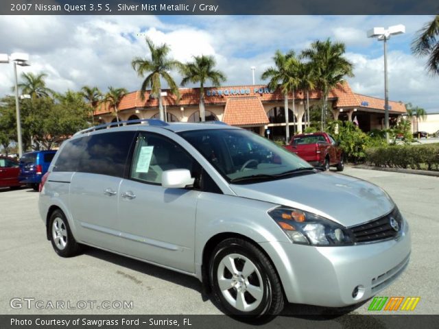 2007 Nissan Quest 3.5 S in Silver Mist Metallic