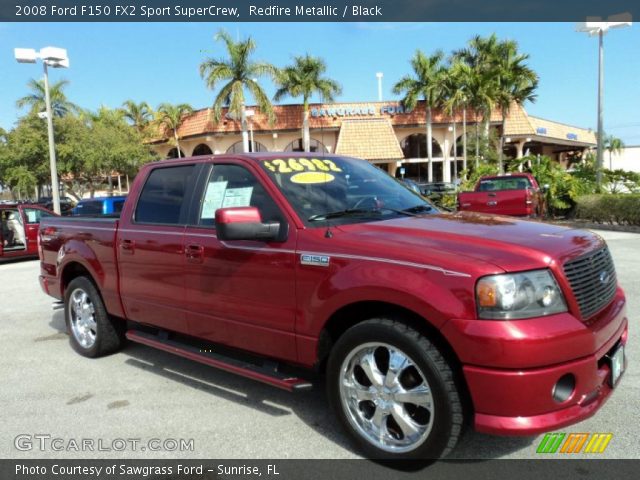 2008 Ford F150 FX2 Sport SuperCrew in Redfire Metallic