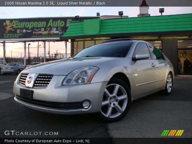 2006 Nissan Maxima 3.5 SE in Liquid Silver Metallic