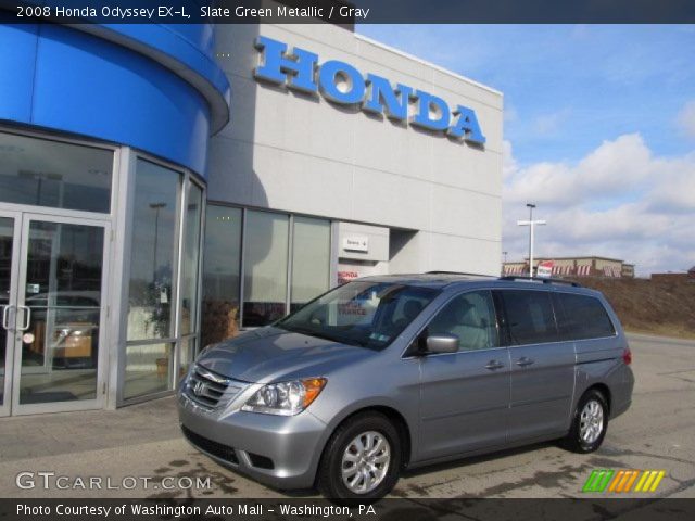 2008 Honda Odyssey EX-L in Slate Green Metallic