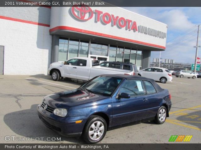 2001 Volkswagen Cabrio GLX in Batik Blue Pearl