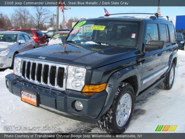 2008 Jeep Commander Limited 4x4 in Steel Blue Metallic