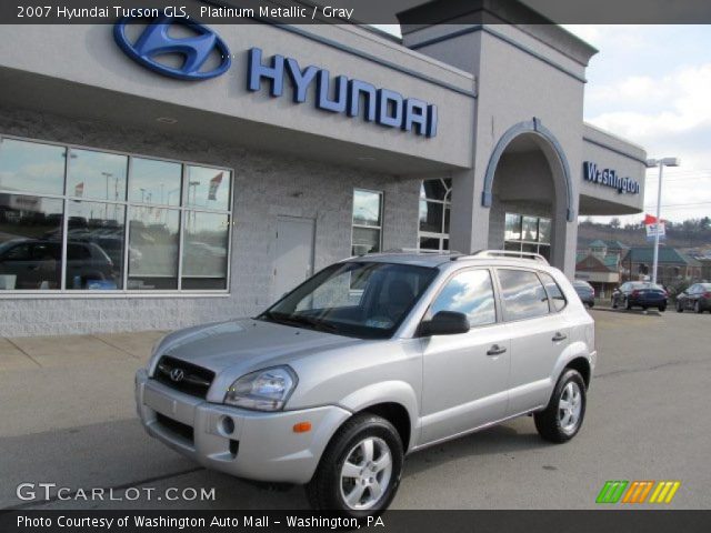 2007 Hyundai Tucson GLS in Platinum Metallic