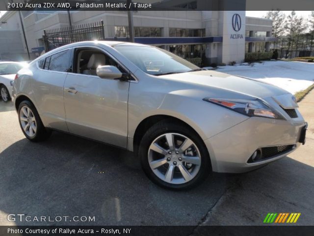 2010 Acura ZDX AWD in Palladium Metallic