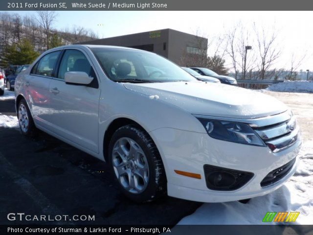 2011 Ford Fusion SE in White Suede