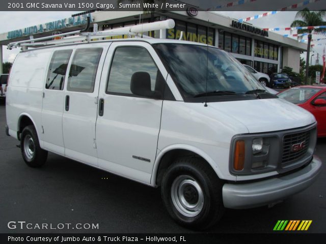 2001 GMC Savana Van 1500 Cargo in Summit White