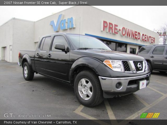 2007 Nissan Frontier SE Crew Cab in Super Black