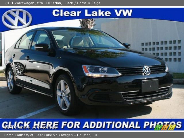 2011 Volkswagen Jetta TDI Sedan in Black