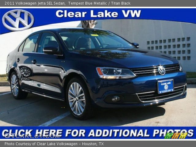 2011 Volkswagen Jetta SEL Sedan in Tempest Blue Metallic