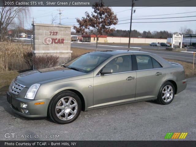 2005 Cadillac STS V8 in Silver Green