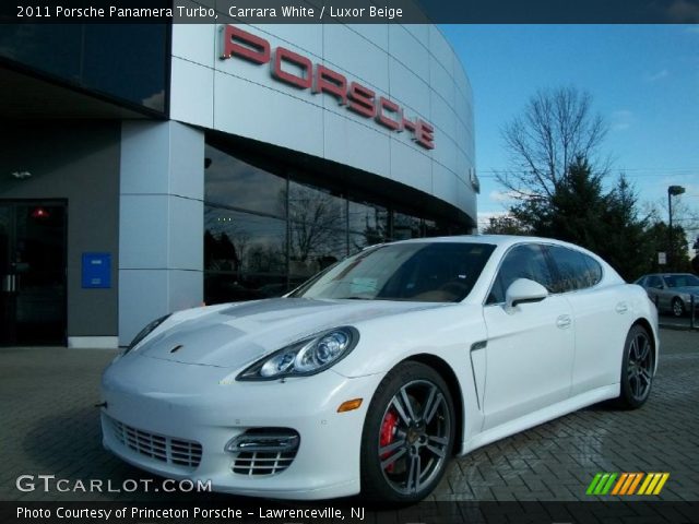2011 Porsche Panamera Turbo in Carrara White