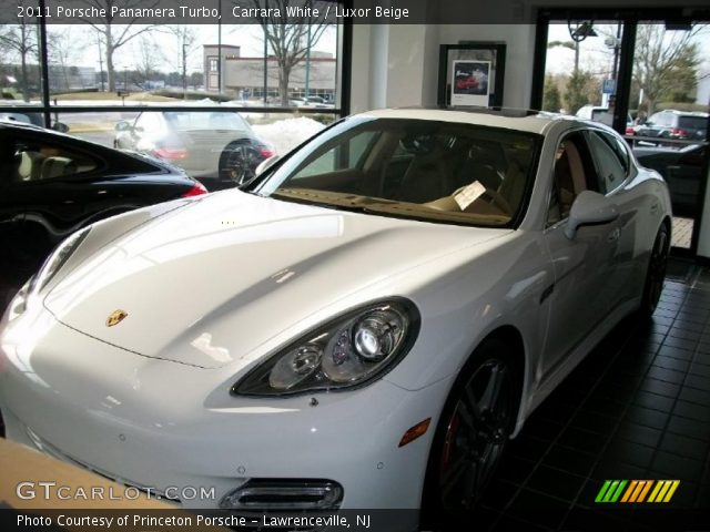 2011 Porsche Panamera Turbo in Carrara White