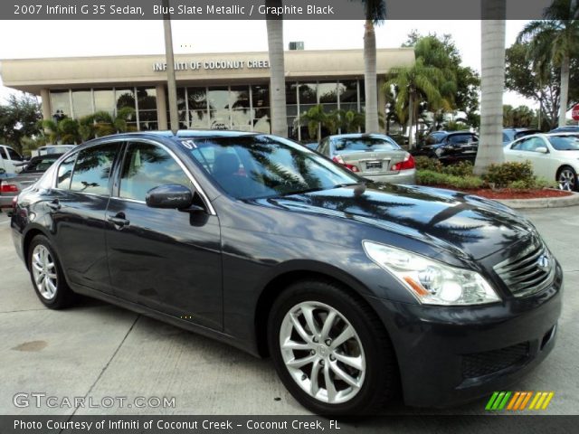 2007 Infiniti G 35 Sedan in Blue Slate Metallic