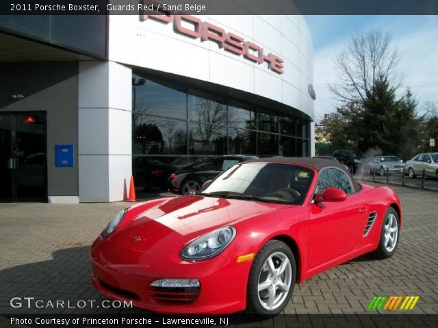 2011 Porsche Boxster  in Guards Red
