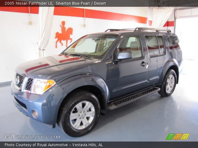 2005 Nissan Pathfinder LE in Silverton Blue Pearl