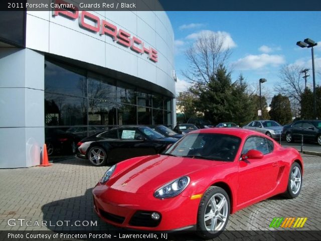 2011 Porsche Cayman  in Guards Red