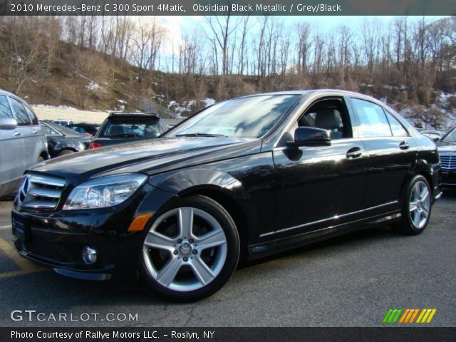 2010 Mercedes-Benz C 300 Sport 4Matic in Obsidian Black Metallic
