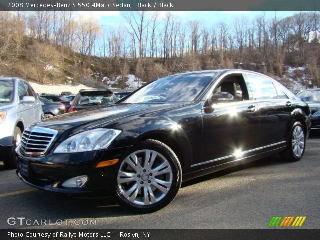 2008 Mercedes-Benz S 550 4Matic Sedan in Black