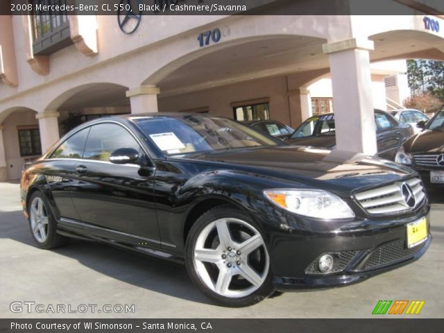 2008 Mercedes-Benz CL 550 in Black