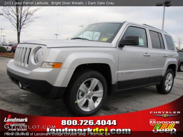 2011 Jeep Patriot Latitude in Bright Silver Metallic