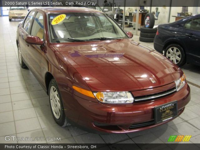 2000 Saturn L Series LS1 Sedan in Dark Red