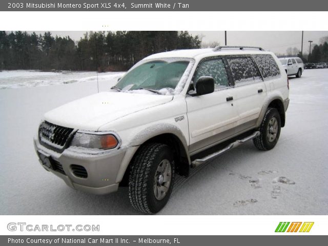 2003 Mitsubishi Montero Sport XLS 4x4 in Summit White