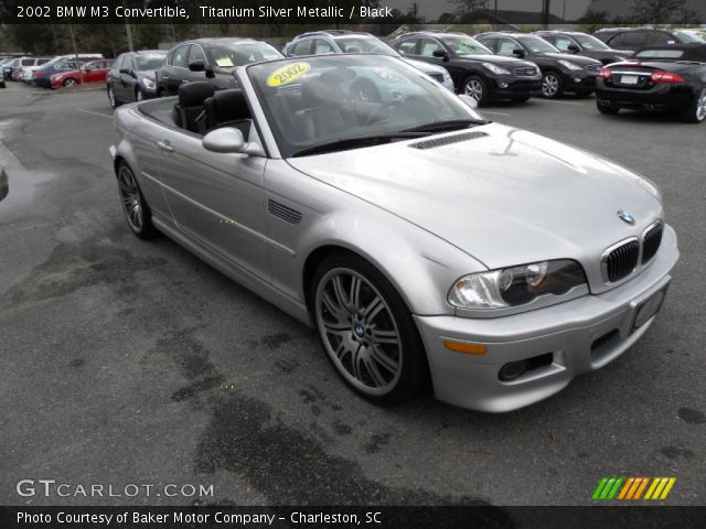 2002 BMW M3 Convertible in Titanium Silver Metallic