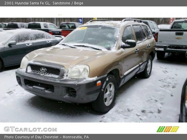 2001 Hyundai Santa Fe GL in Sandstone