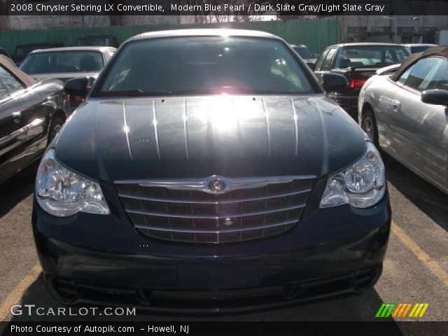 2008 Chrysler Sebring LX Convertible in Modern Blue Pearl