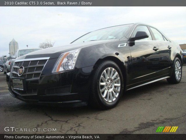 2010 Cadillac CTS 3.0 Sedan in Black Raven