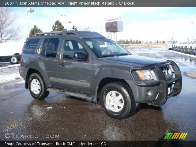 2007 Nissan Xterra Off Road 4x4 in Night Armor Black Metallic