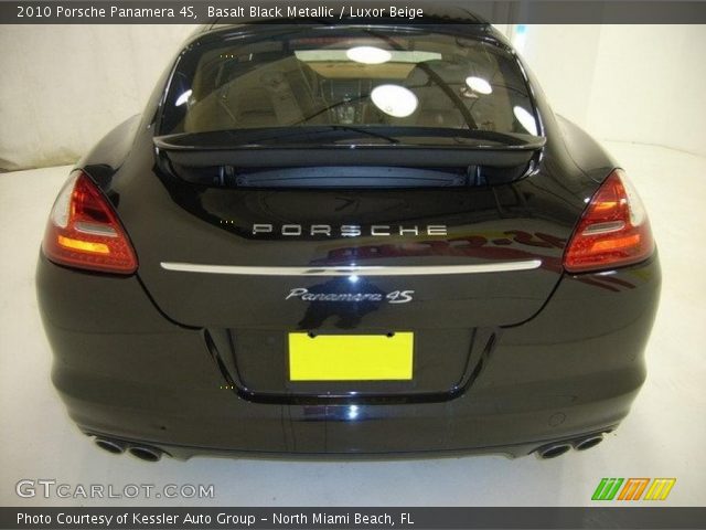 2010 Porsche Panamera 4S in Basalt Black Metallic