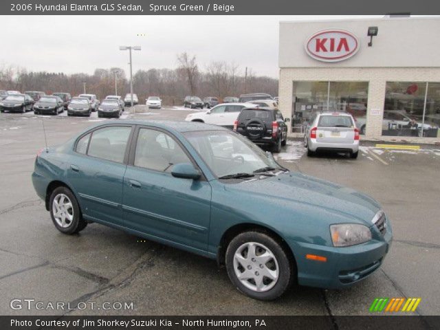 2006 Hyundai Elantra GLS Sedan in Spruce Green
