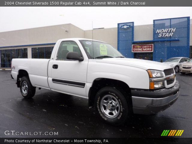 2004 Chevrolet Silverado 1500 Regular Cab 4x4 in Summit White