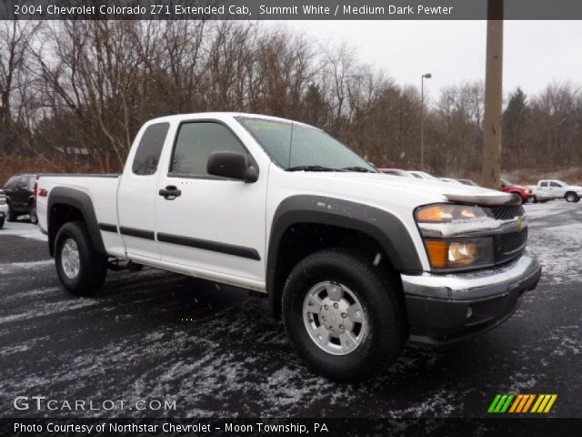 2004 Chevrolet Colorado Z71 Extended Cab in Summit White