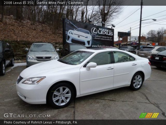 2008 Lexus ES 350 in Starfire White Pearl