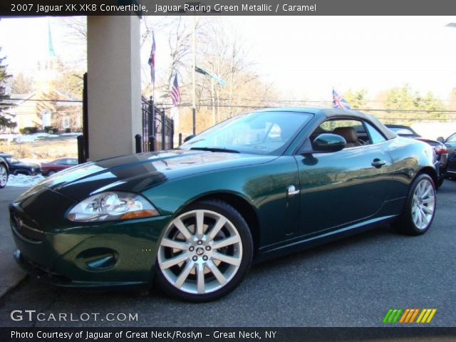 2007 Jaguar XK XK8 Convertible in Jaguar Racing Green Metallic