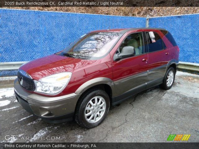 2005 Buick Rendezvous CX in Cardinal Red Metallic