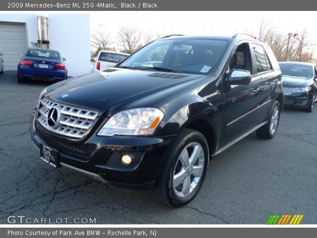 2009 Mercedes-Benz ML 350 4Matic in Black
