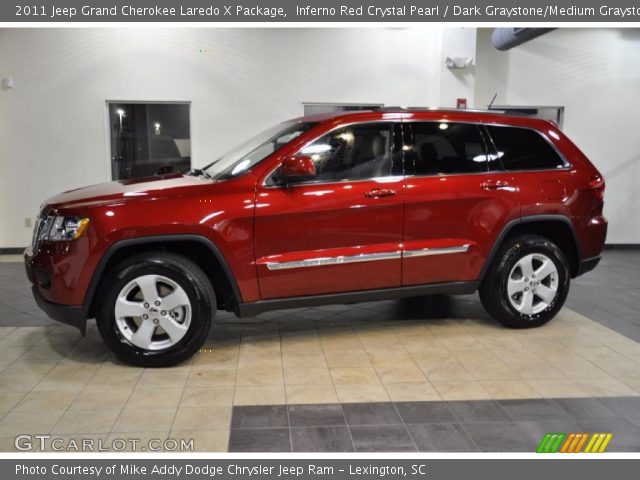 2011 Jeep Grand Cherokee Laredo X Package in Inferno Red Crystal Pearl
