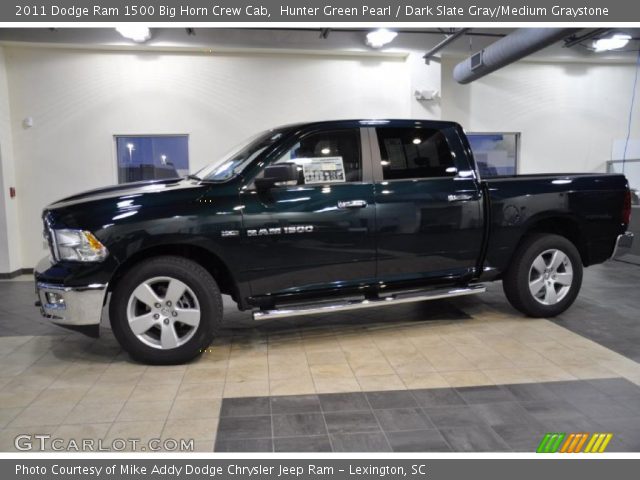 2011 Dodge Ram 1500 Big Horn Crew Cab in Hunter Green Pearl