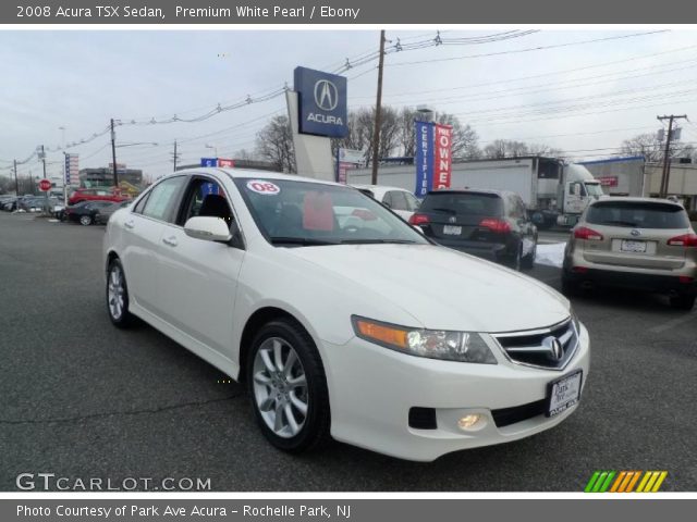 2008 Acura TSX Sedan in Premium White Pearl