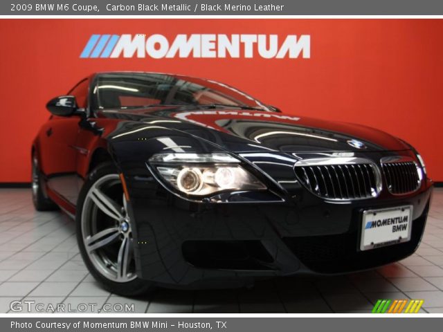2009 BMW M6 Coupe in Carbon Black Metallic