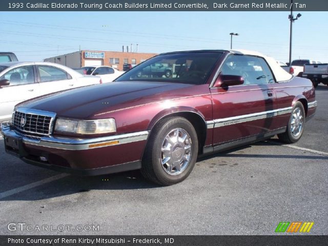 1993 Cadillac Eldorado Touring Coach Builders Limited Convertible in Dark Garnet Red Metallic